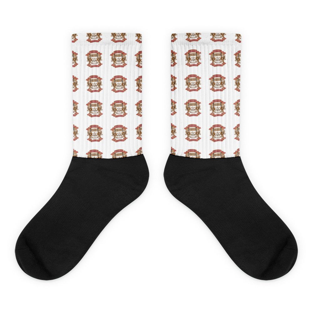 Miami Skate Academy Design - Lion Crest Design MSA Socks