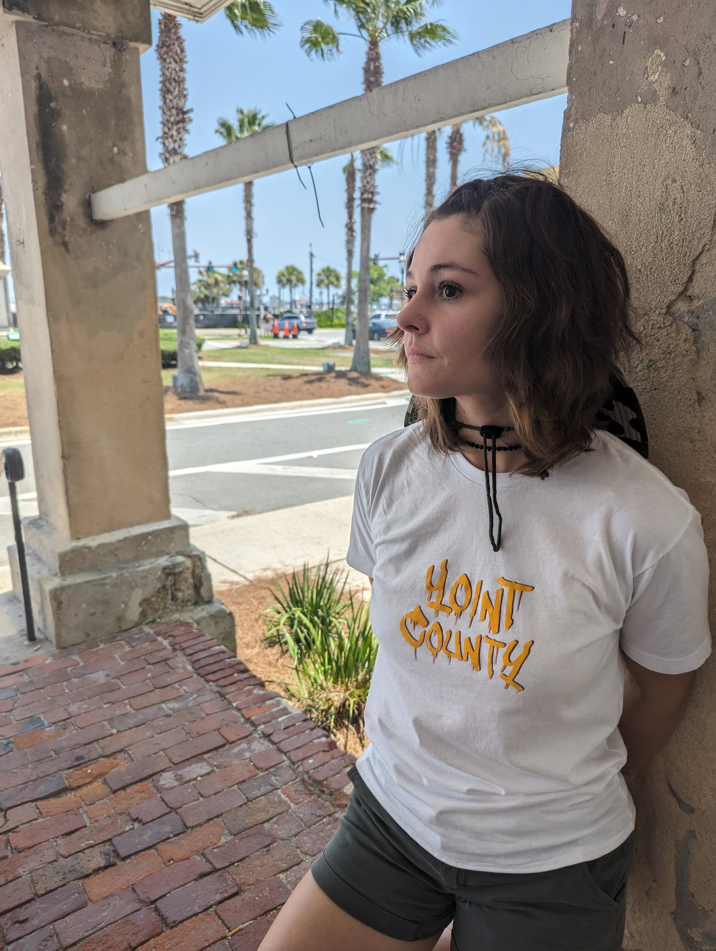 Yoint County Drippy Letter Logo T Shirt