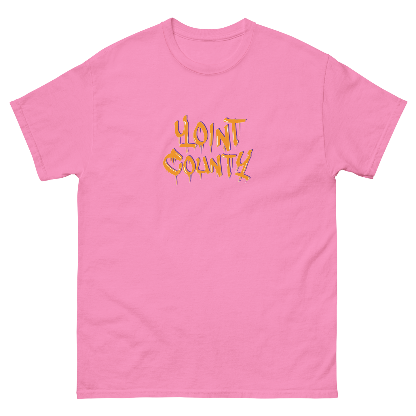 Yoint County Drippy Letter Logo T Shirt