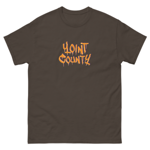 Yoint County Drippy Letter Logo T Shirt