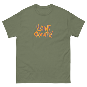 Yoint County Drippy Letter Logo T Shirt