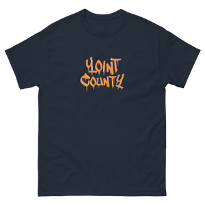 Yoint County Drippy Letter Logo T Shirt